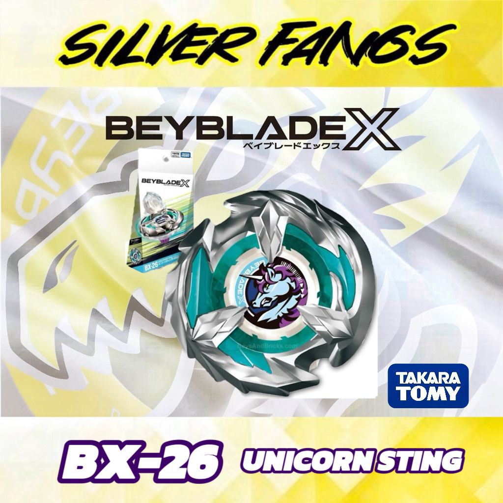 Beyblade X BX-26 Booster Unicorn Sting 5-60GP