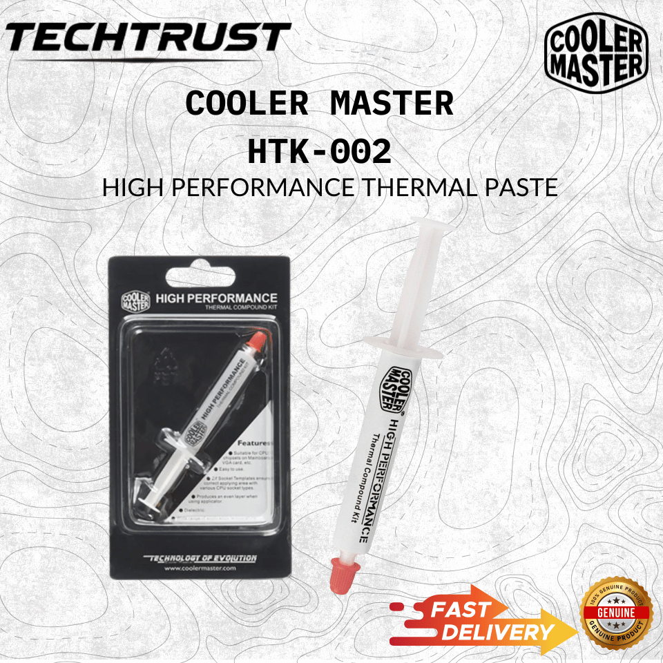[ Cooler Master HTK-002 ] - วางความร้อนประสิทธิภาพสูง HTK-002-U1