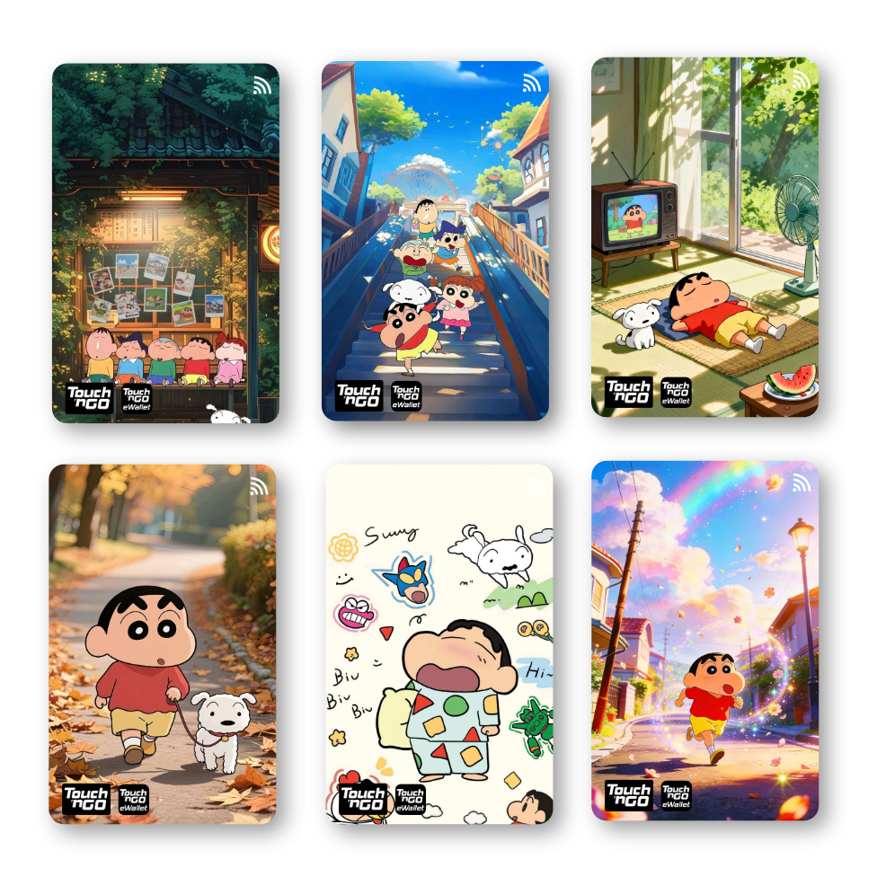 Shin Chan (Series 2) - TOUCH N GO CARD STICKER