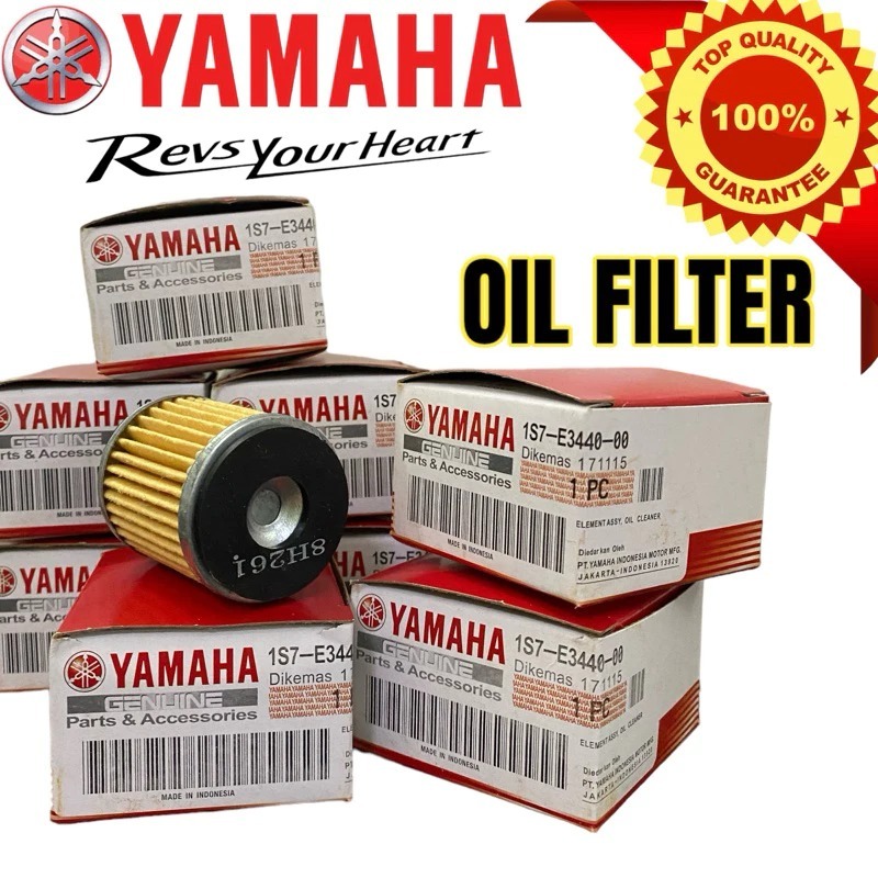 OEM YAMAHA กรองน้ํามันเครื่อง PENAPIS MINYAK HITAM LC135 V1 V2 V3 V4 V5 V6 V7 V8 Y15 ZR Y15ZR SRL115