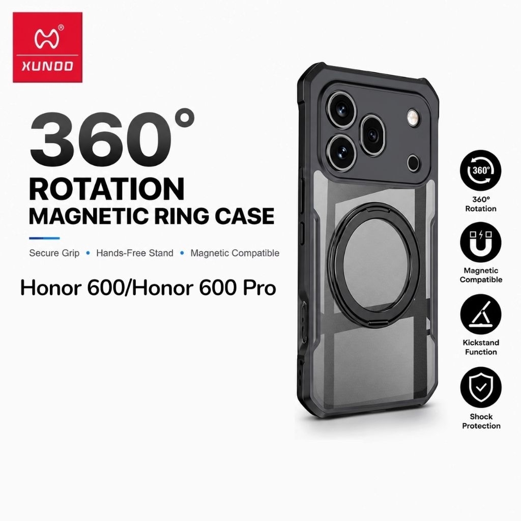 XUNDD 360 ̊ เคสหมุนได้สําหรับ Honor 600 Pro/Honor 600/Honor 400 Pro/Honor 400
