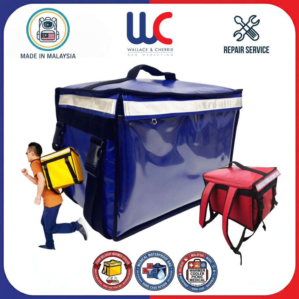 Made in Food Delivery Hard-case Picnic Warmer Cooler Backpack กระเป๋ากันน้ํา 30L 44L 62L