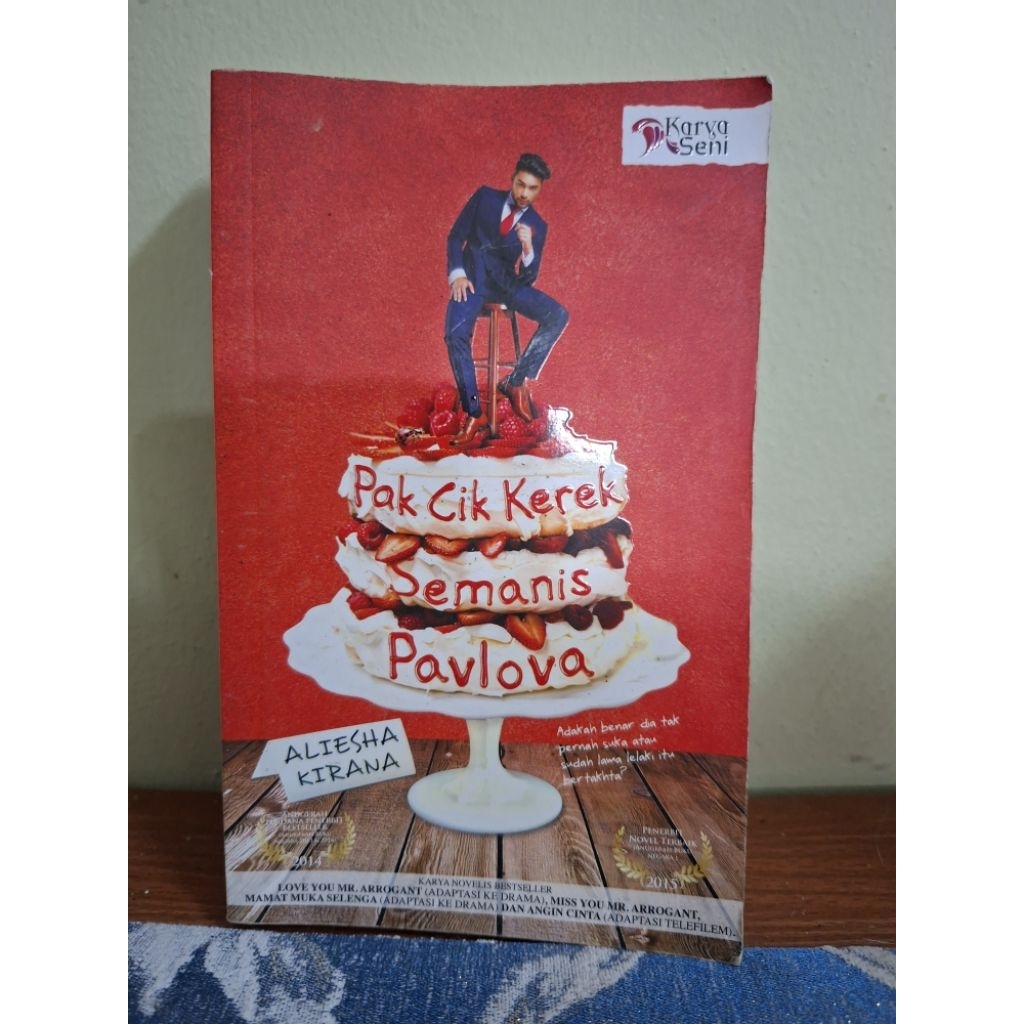 PRELOVED NOVEL - PAK CIK KREK SEMANIS PAVLOVA ALIESHA KIRANA