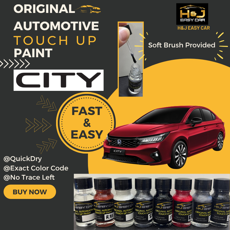 HONDA CITY & CITY HATCHBACK ยานยนต์ COLOR CODE สีทัชอัพ 10ML
