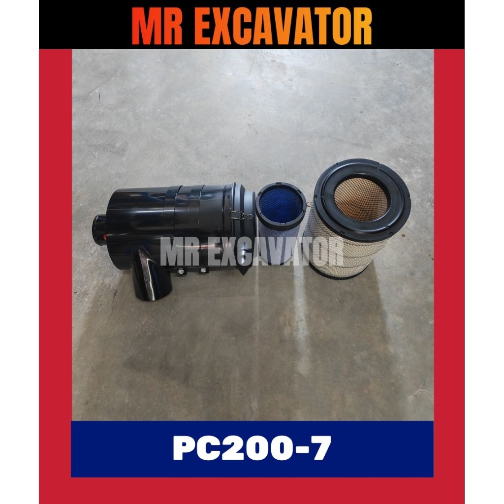 Komatsu PC200 PC200-7 PC210-7 Excavator Air Cleaner กรองอากาศ Penapis 神手 Excavation