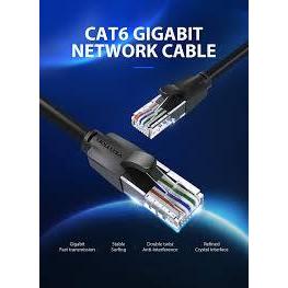 VENTION CAT 6 UTP PATCH CABLE สีดํา