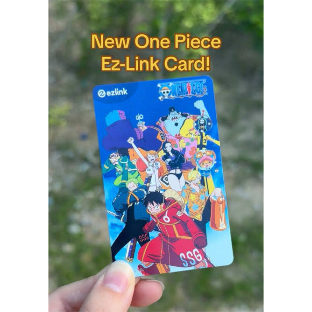 การ์ดวันพีซ Ezlink**