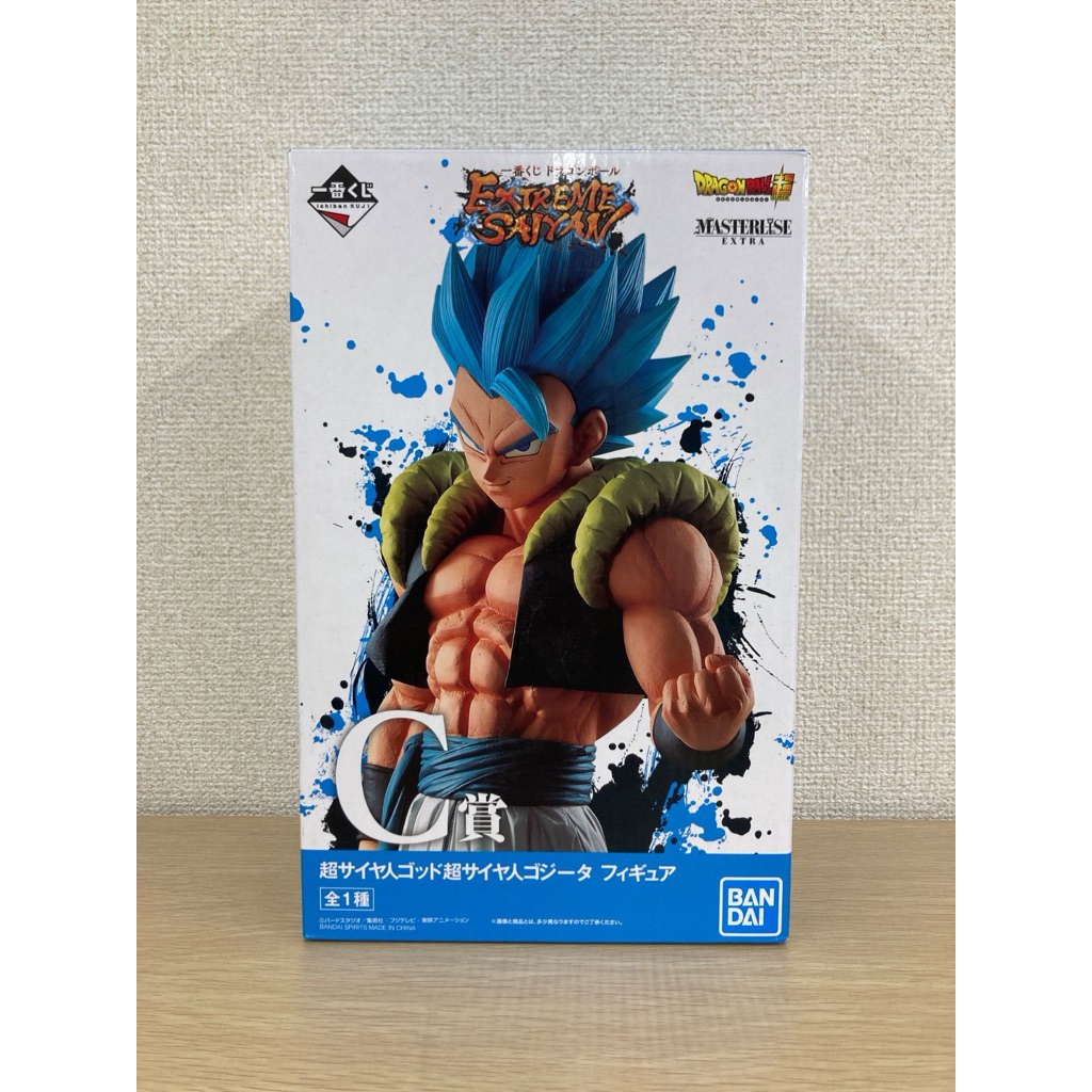 รางวัล Ichiban Kuji Extreme Saiyan C ~ Gogeta สีฟ้า (Gold Toei)