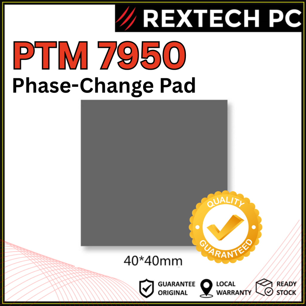 Honeywell- PTM7950 เฟสเปลี่ยนแผ่นความร้อนสําหรับแล็ปท็อปพีซี GPU CPU การนําไฟฟ้าสูง