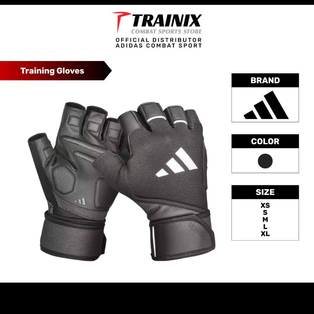 ADIDAS FITNESS WRIST WRAP TRAINING GLOVE