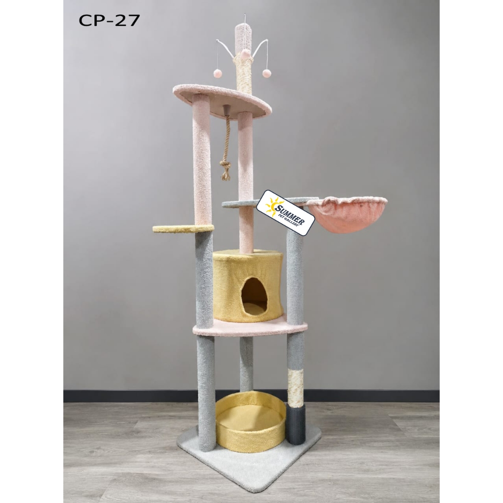 XZ 5 TIER CAT TREE XL SIZE ( 47*47*175CM )