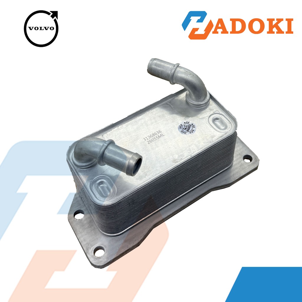 31368636 คูลเลอร์น้ํามันเครื่อง Volvo XC90 XC60 S60 XC40 V60