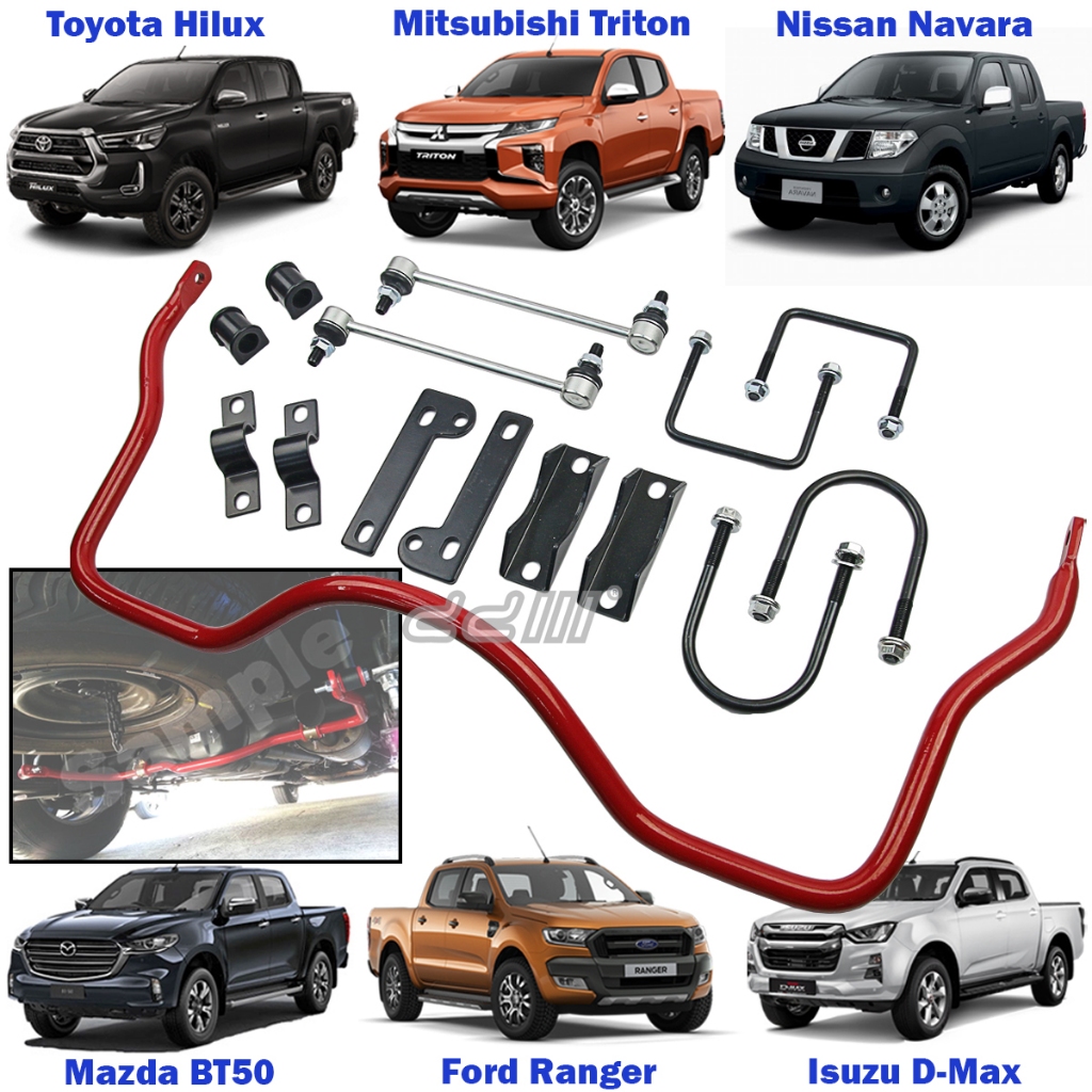 [BARU] Toyota Hilux VIGO REVO Rogue Triton Navara D40 Ranger T6 T7 T8 Dmax ด้านหลัง Anti Roll Sway B