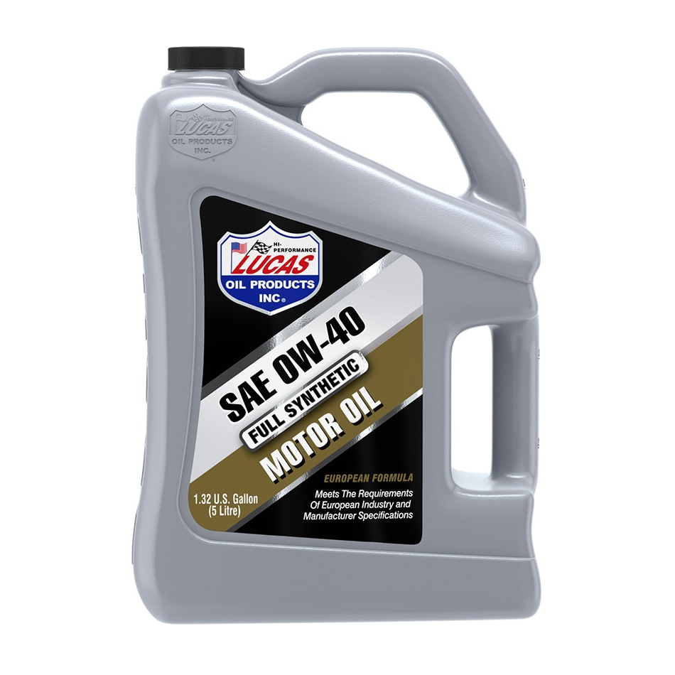 Lucas Oil Fully Synthetic SAE 0W-40 สูตร (1L/5L)