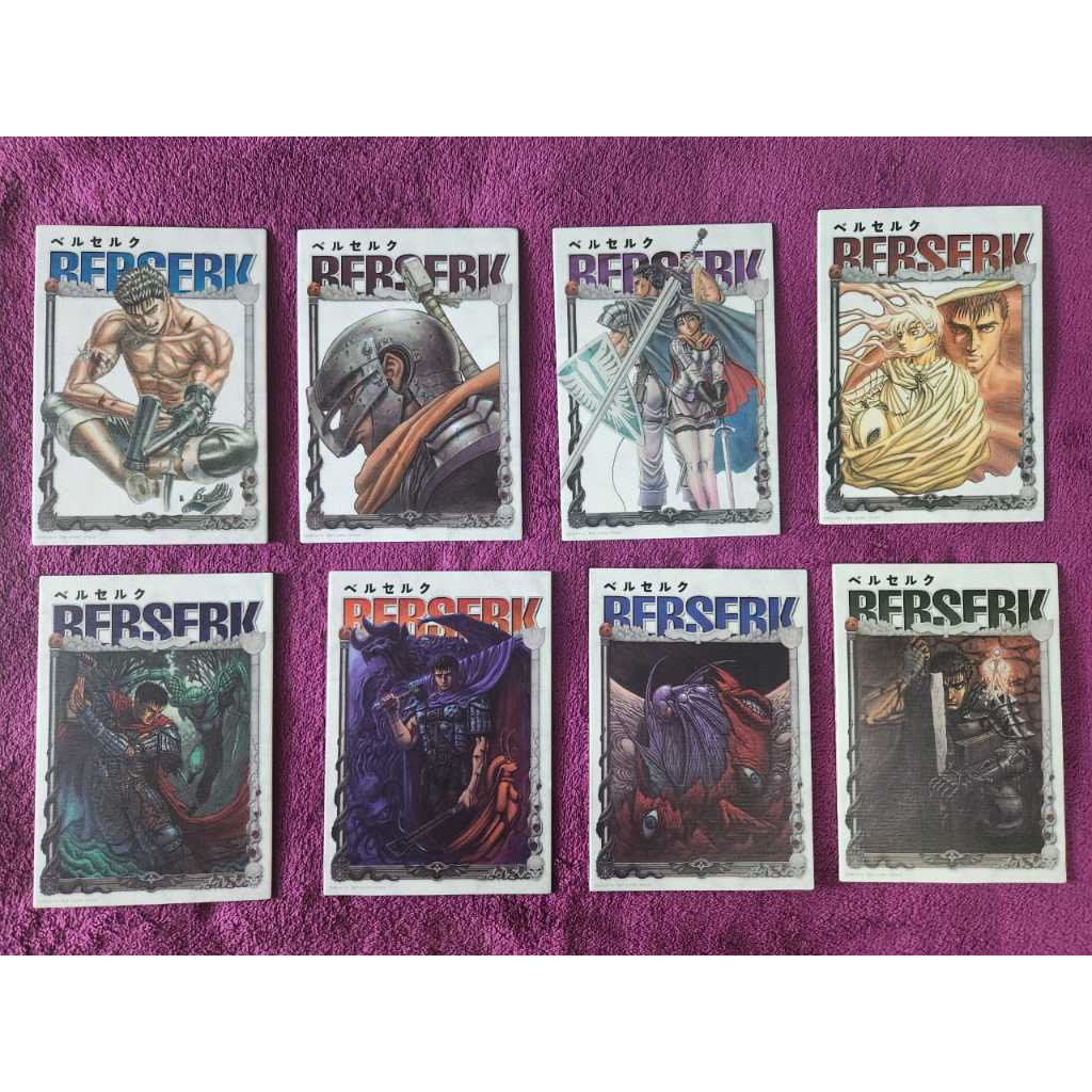 BERSERK Ichiban Kuji BANDAI BERSERK Canvas Style Art Board - MANGA COVERS!!!