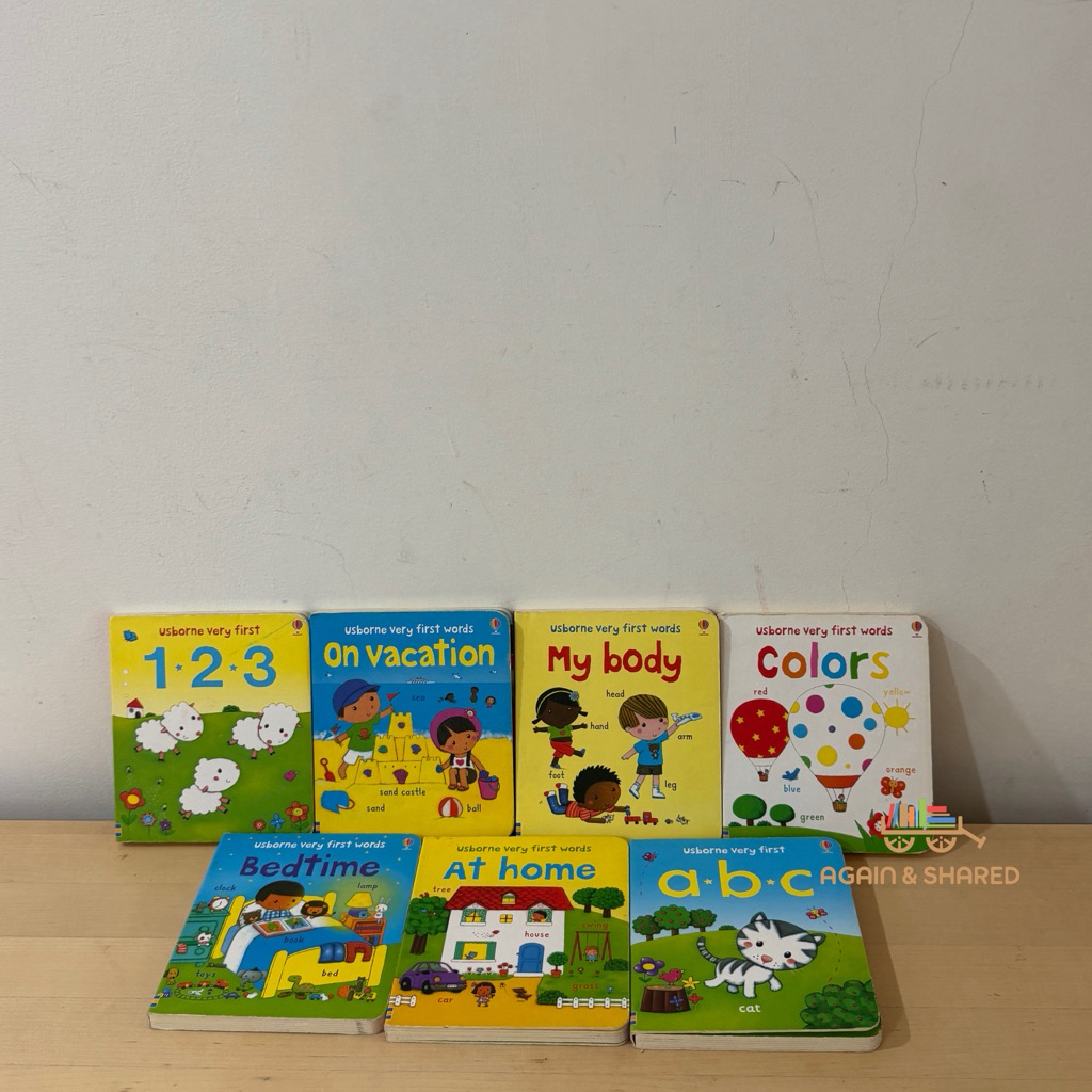 หนังสือมือสองของสหรัฐอเมริกา Usborne Very First Words Usborne OneSunesse