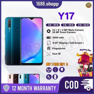 [Ready Stock] Y17 Smartphone 8GB+256GB 6.35" 5000mAh Battery Murah Gaming Phone 13MP Camera 1 Year Warranty COD