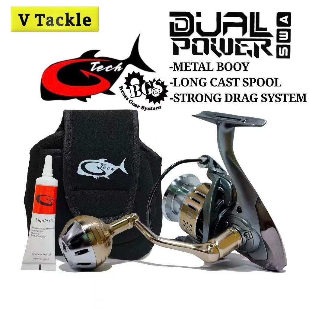 G-TECH DUAL POWER SWA SPINNING REEL