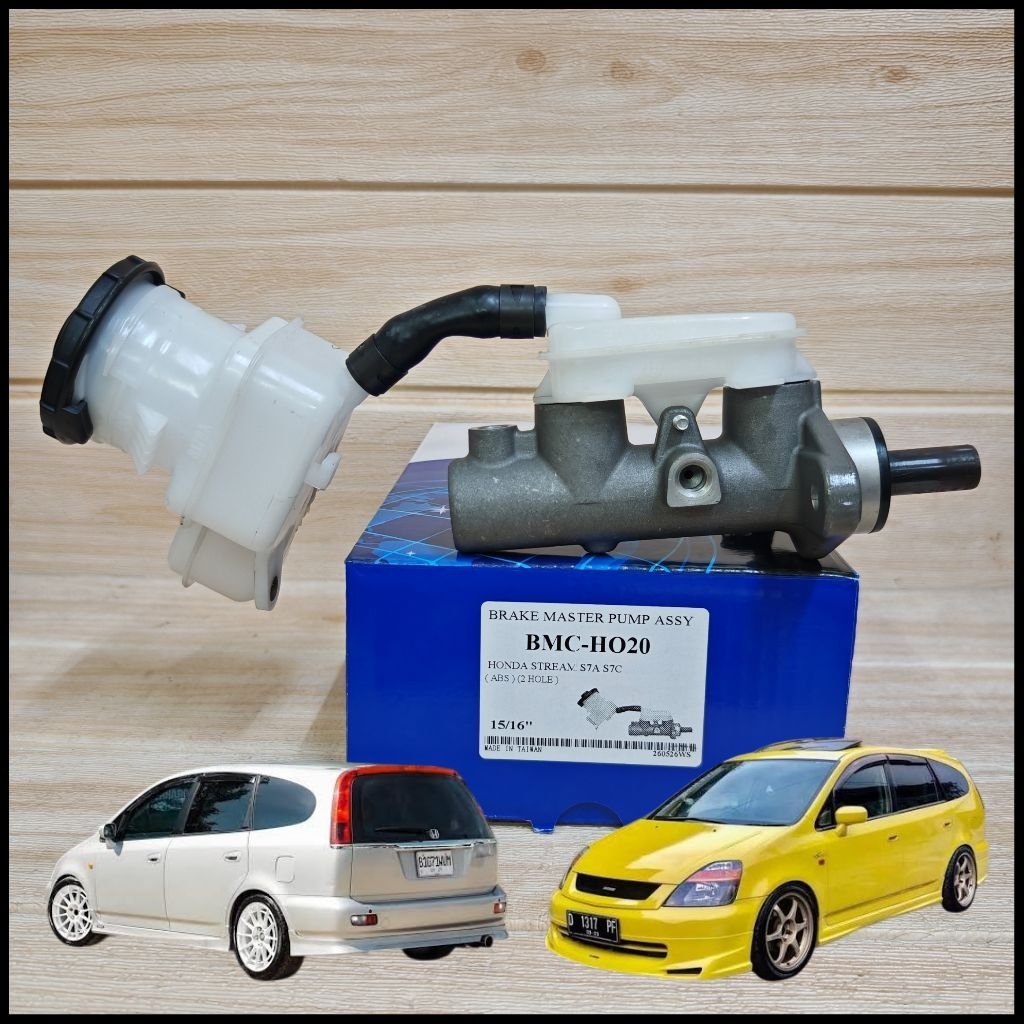 HONDA STREAM RN1,RN2,RN3,RN4,RN5, S7A, S7C 1.7/2.0 MASTER PUMP CYLINDER BMC-HO20 46100-S7A-J01