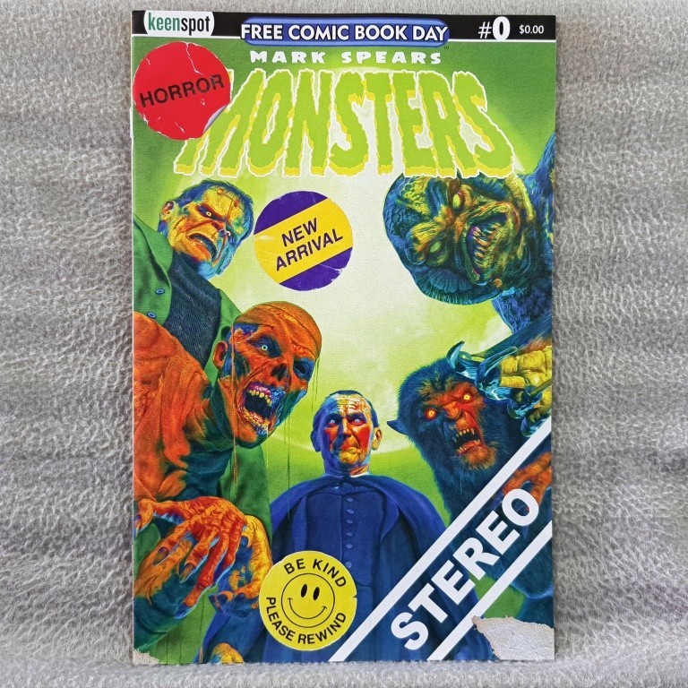 Mark Spears Monsters 0 FCBD (IP การ์ตูน Keenspot ขั้นตอนเดียว)