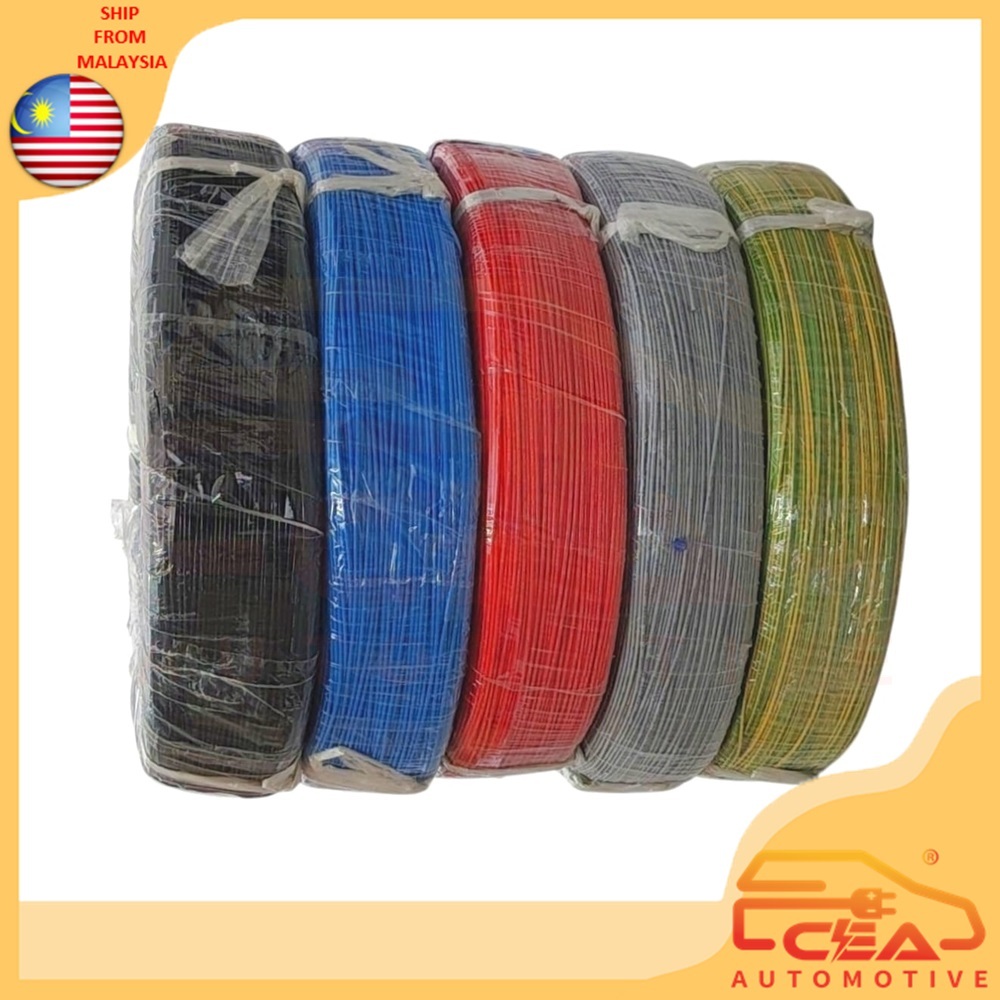 30METER UL1332 22AWG ลวดจีบความร้อนสูง 0.3MM2 TINNED COPPER ELECTRONIC WIRING สายอัตโนมัติ