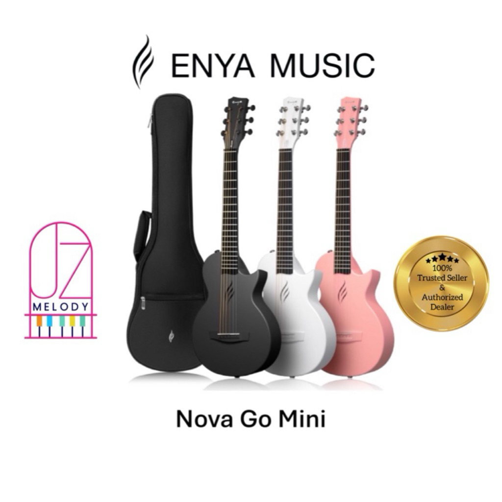 Enya Nova Go Mini Travel กีต้าร์โปร่งคาร์บอนไฟเบอร์ 30 นิ้ว / ENYA NOVA GO MINI กีต้าร์คาร์บอน (OK G