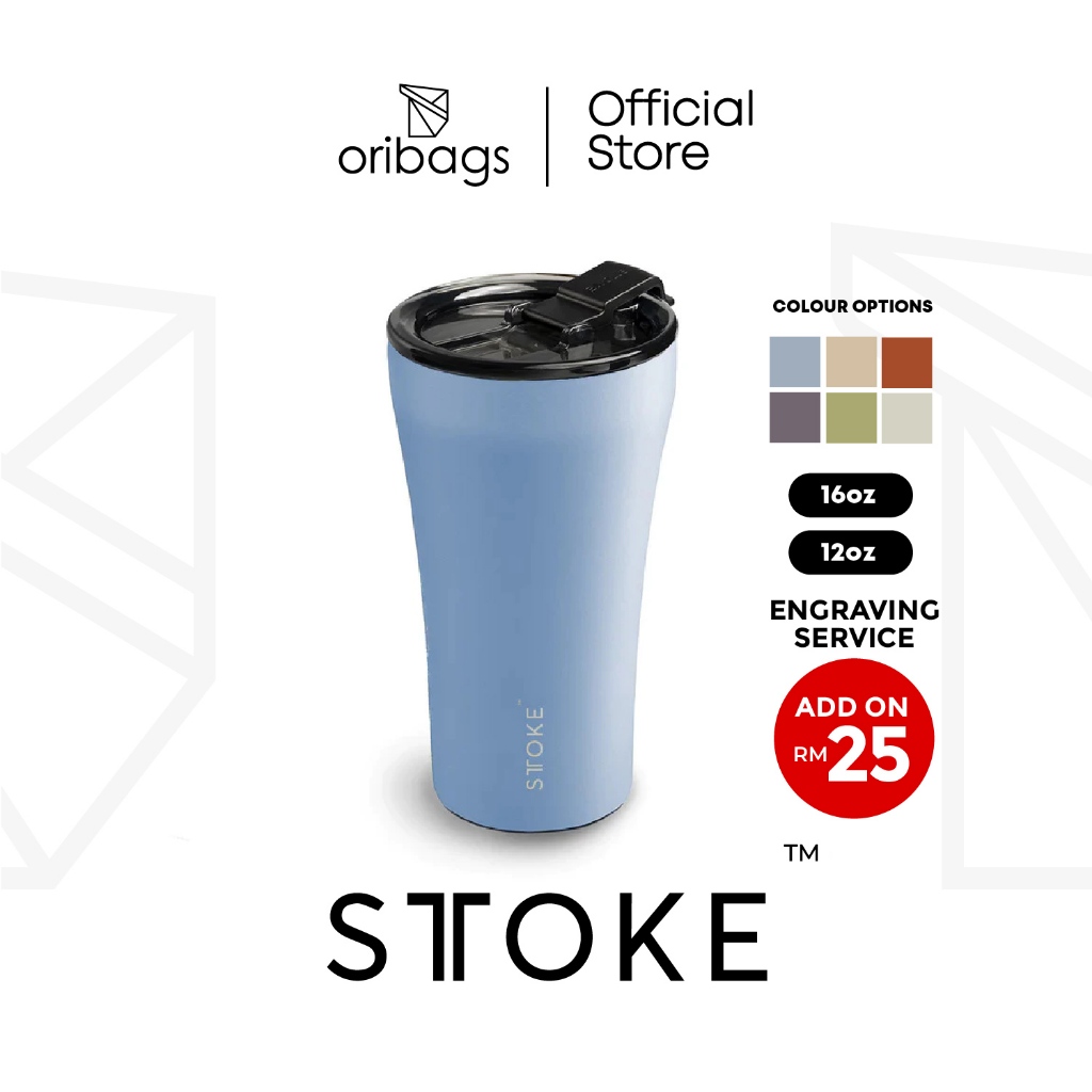 STTOKE Earth Series Leakproof Lid 2.0 Ceramic Reusable Coffee Cup Insulated Travel Tumbler Personali