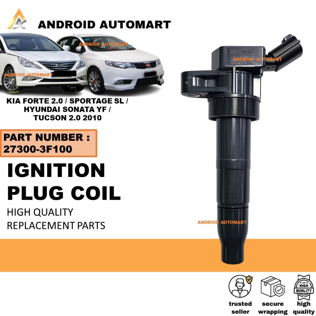 KIA FORTE 2.0 SPORTAGE SL HYUNDAI SONATA YF SANTA FE 2.4L TUCSON 2.0 2010 IGNITION PLUG COIL C1667 U