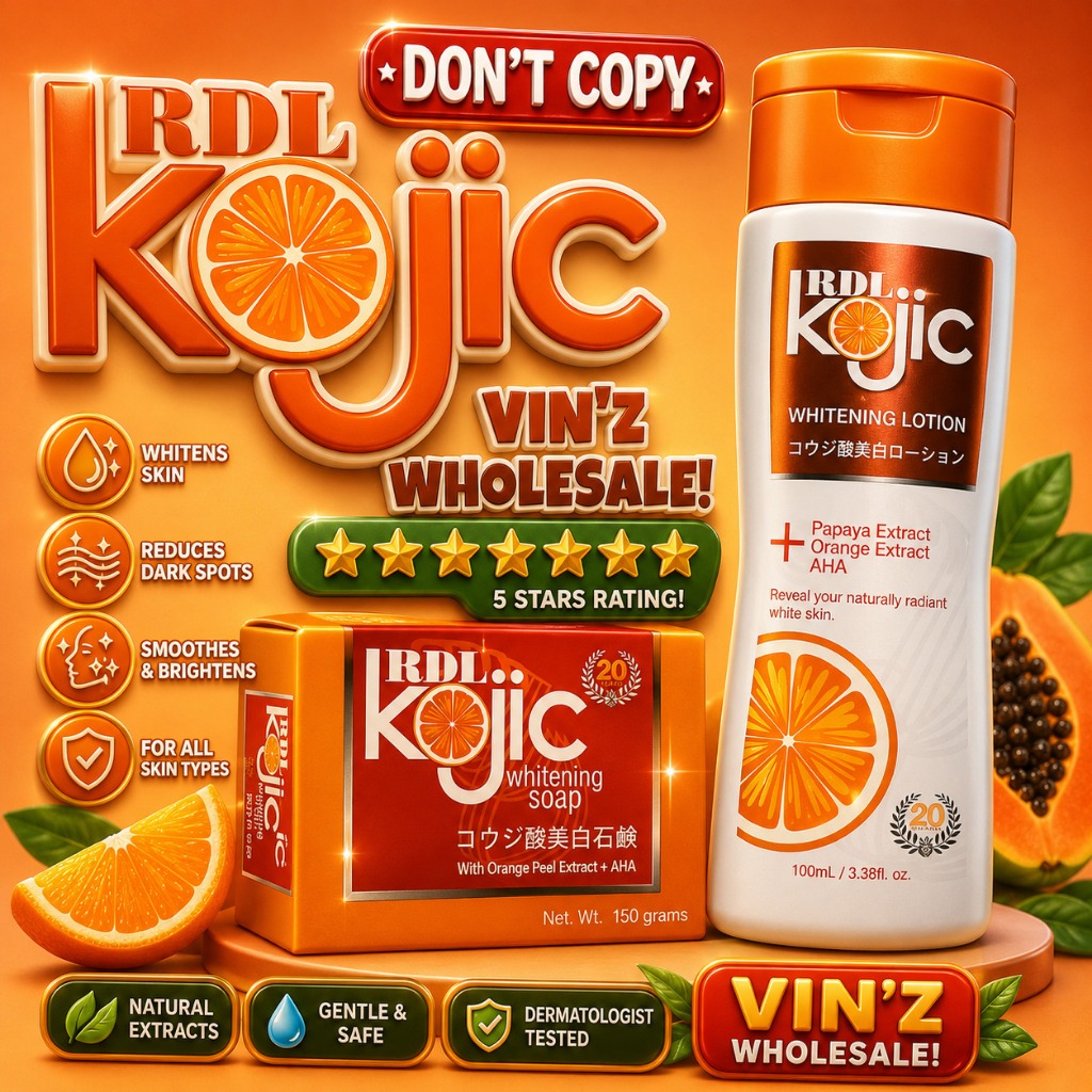 RDL Kojic Orange Whitening Lotion & Soap Set