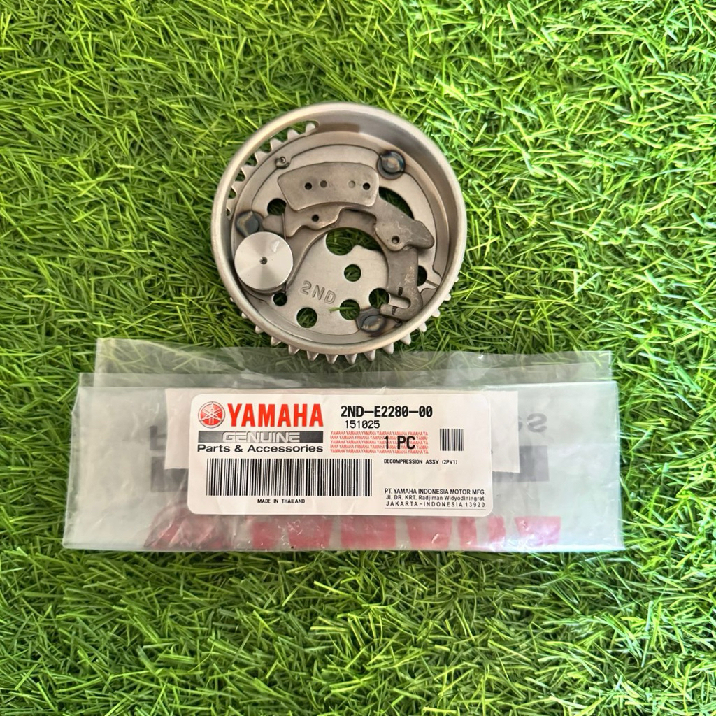 (HLY) LC135 OLD NEW FI V1-V8 Y15 Y15ZR YSUKU Timing Cam Gear Decompression A class Giar 2ND-E23080-0