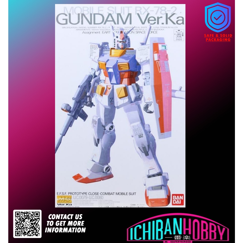 BANDAI MG 1/100 RX-78-2 GUNDAM Ver.Ka
