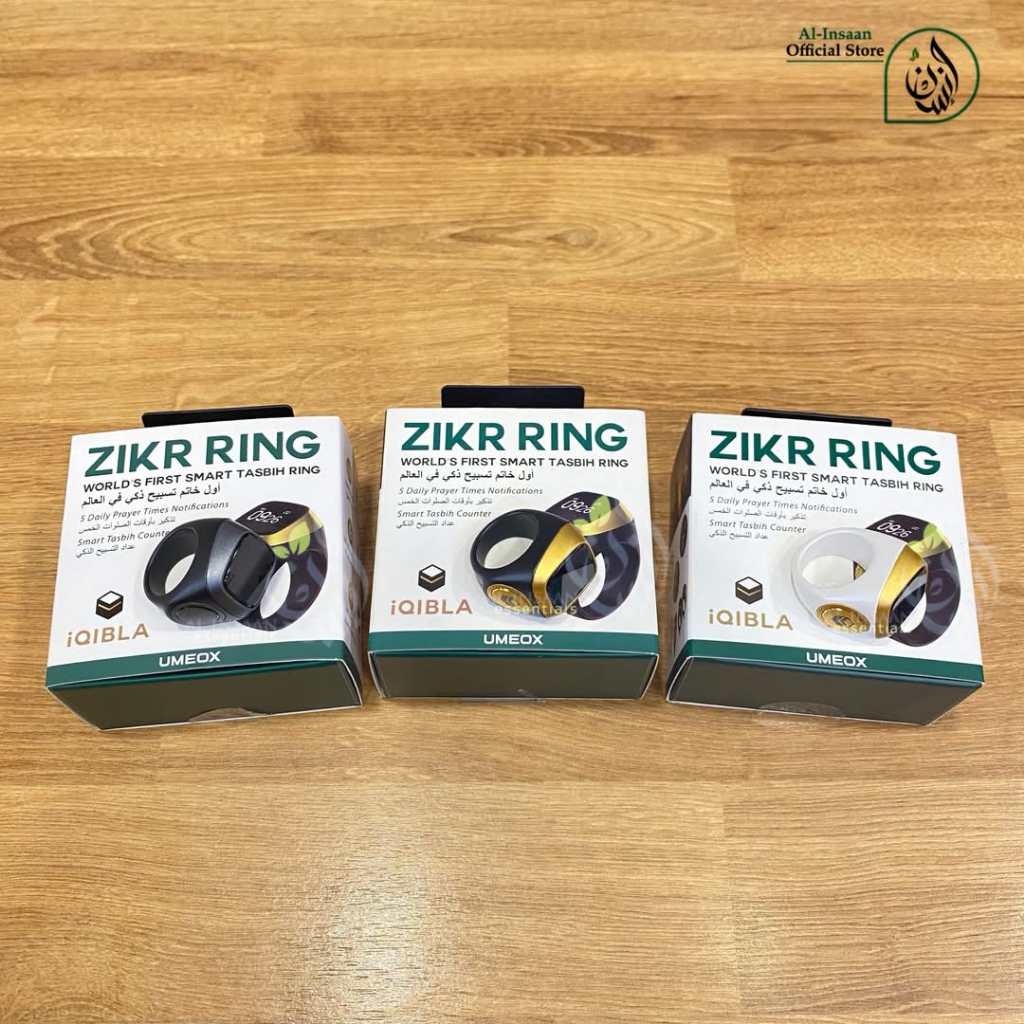 IQIBLA ZIKIR RING SMART TASBIH COUNTER RING