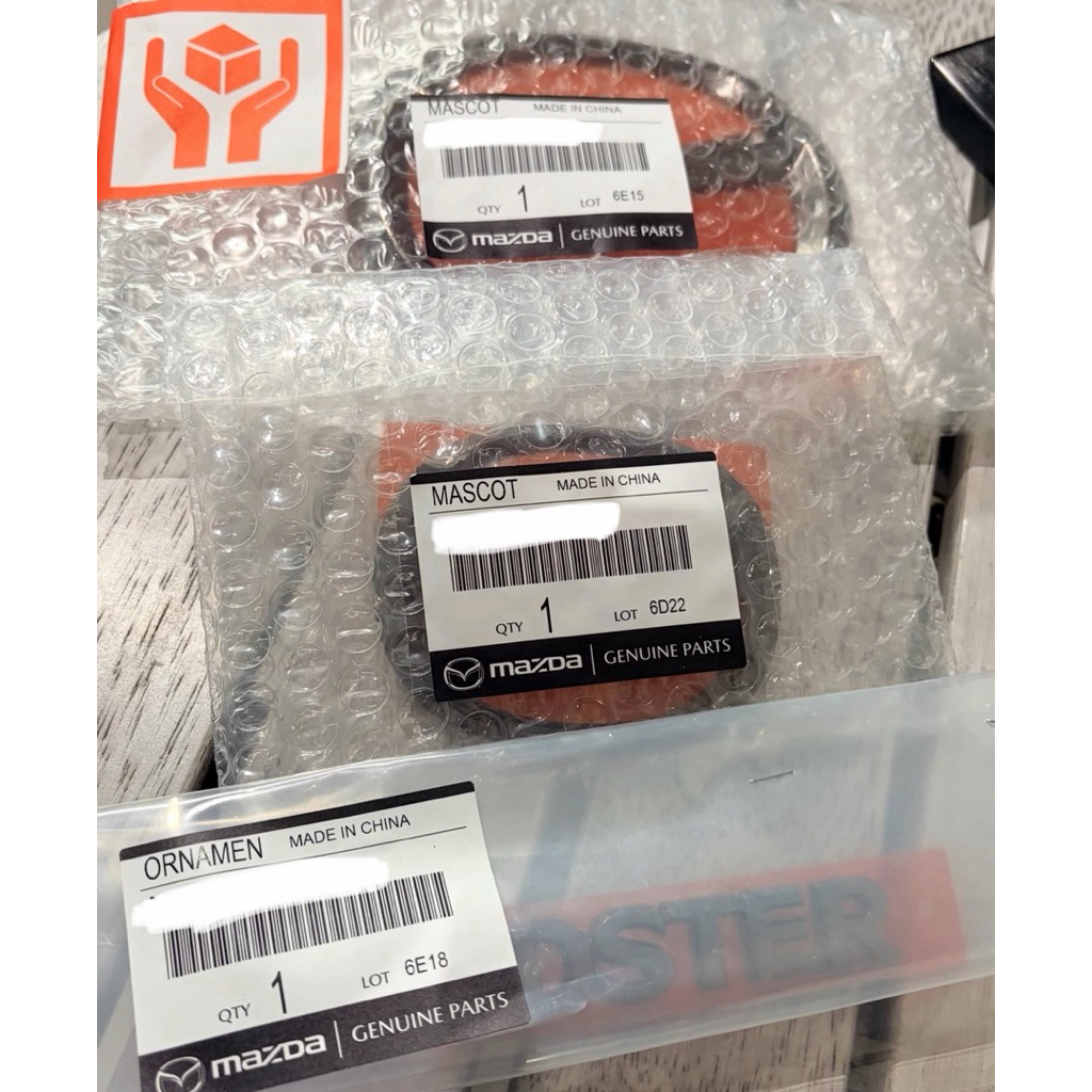 Mazda Spirit Racing Dark Chrome Emblem ND1 ND2 ND3 Black Chrome Roadster ND MX5 MX-5 Miata