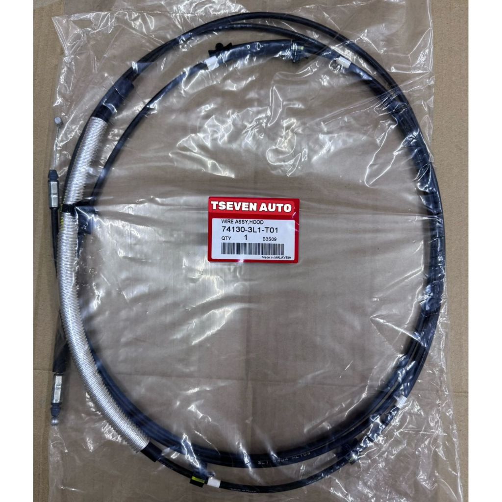 HRV ใหม่ RV3 3M0 2022-2024 DEPAN BONNET CABLE FRONT BONNET CABLE HOOD CABLE 74130-3L1-T01