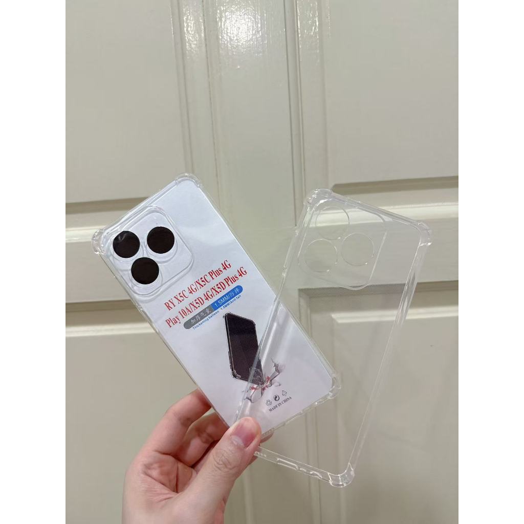 HONOR X5C(4G)/X5C PLUS(4G)/X5D(4G)/X5D PLUS(4G) Soft Camera Protection Premium Transparent Case