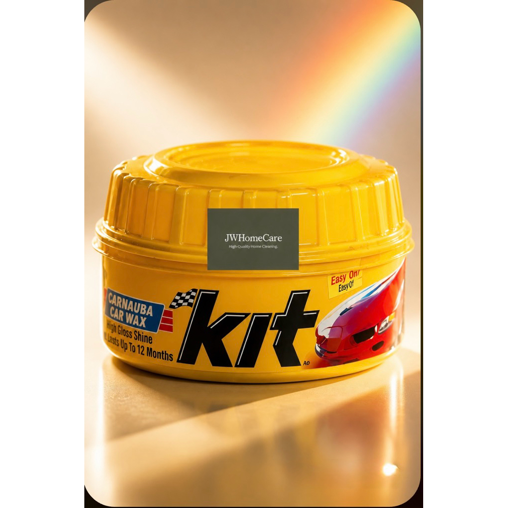 USA KIT CARNAUBA CAR PASTE WAX 340G SOFT COATING PASTE WAX KERETA KILAT PERLINDUNG AIR