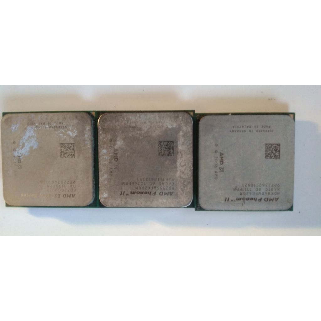 AMD phenom 2 & AMD E2-3200 Series ️