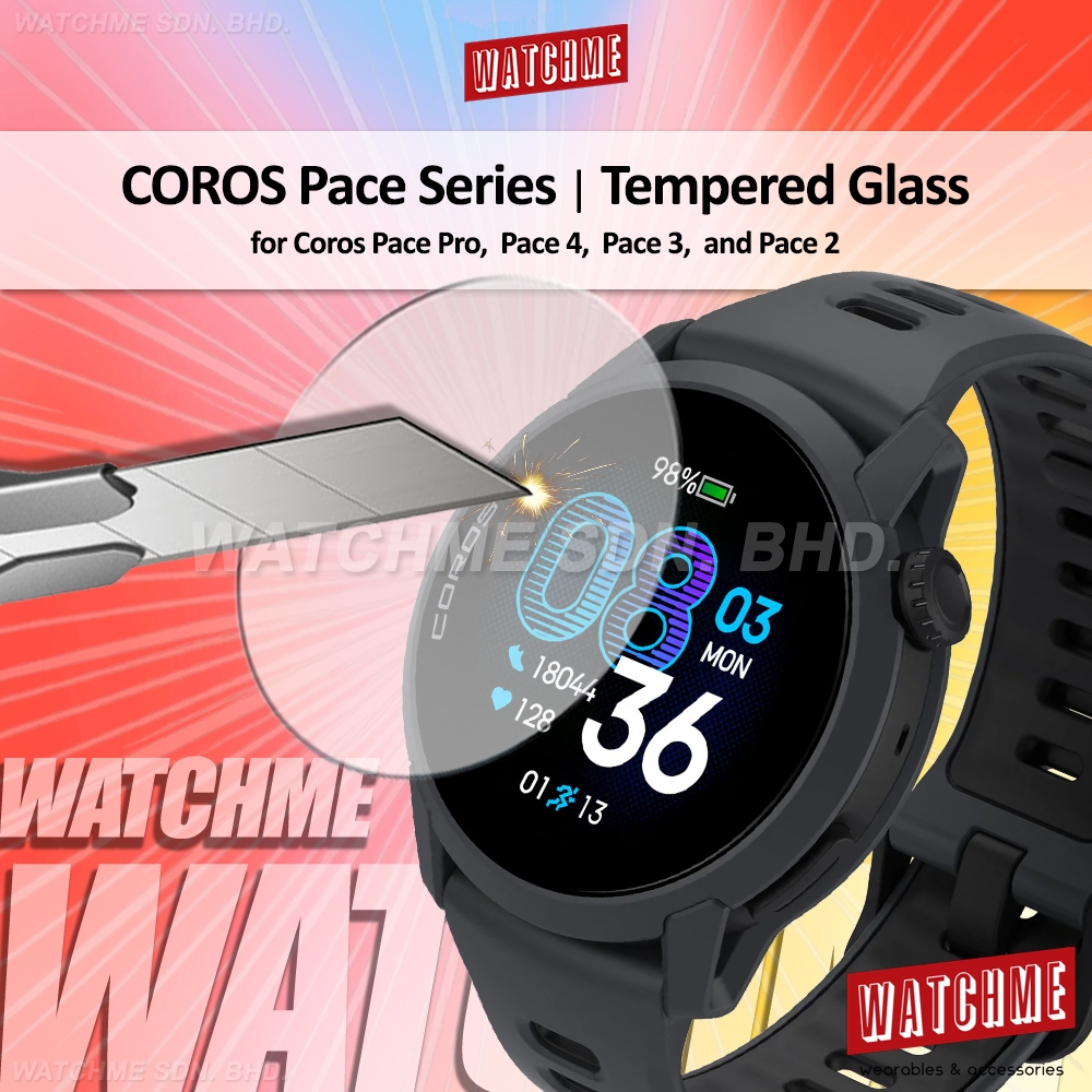 ตัวป้องกันหน้าจอสําหรับ Coros Pace 4/3/2, Pace Pro, กระจกนิรภัย TPU Soft Film (นาฬิกา pace3/2/4 smartwatch NOMAD)