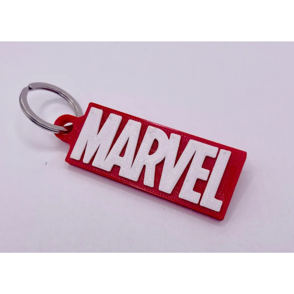 พวงกุญแจ MARVEL สีแดง