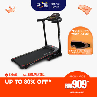 [FREE INSTALL] GINTELL SporTrek Treadmill Foldable Incline