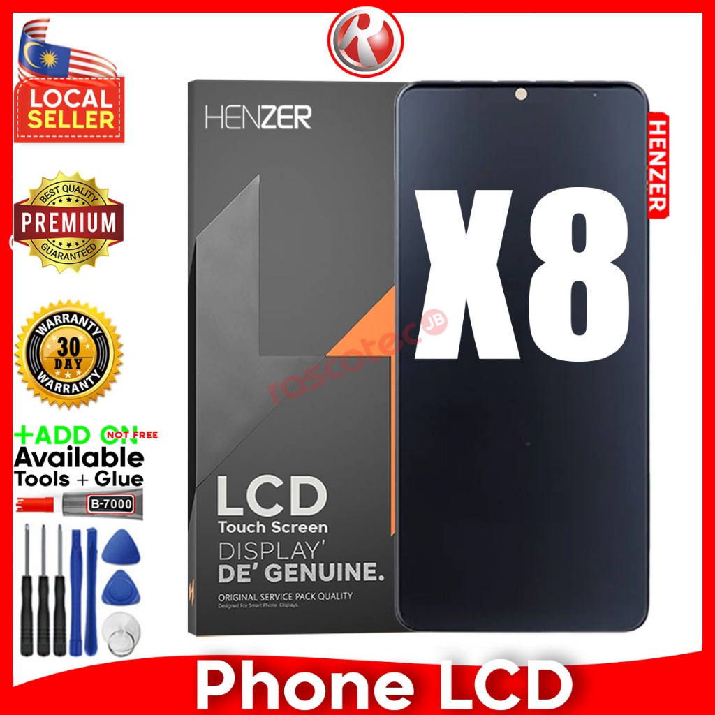 ORG HENZER จอแสดงผล LCD สําหรับ Honor X8 5G/ Honor X6 4G/ Honor 70 Lite 5G/ VNE-N41 RBN-NX1 VNE-LX1 