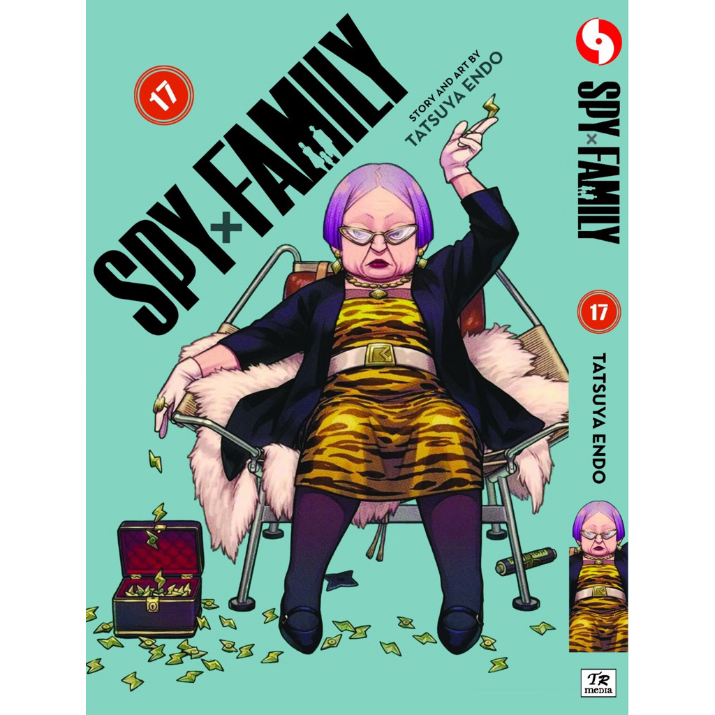SPY x FAMILY (การ์ตูนภาษาอังกฤษ) เล่ม 1-17 ใหม่ หนังสือทางกายภาพ มังงะ โคมิค