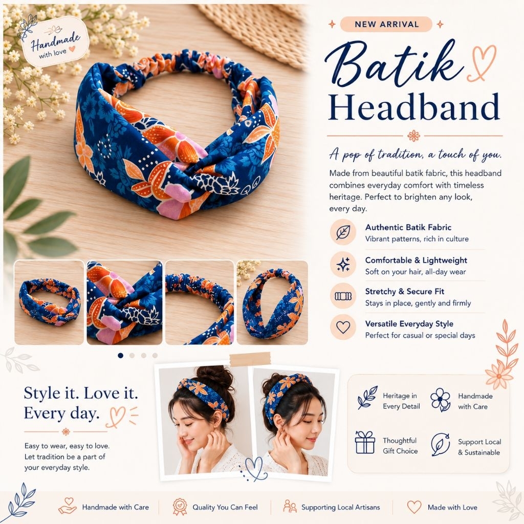 [DDD] ที่คาดผม BATIK