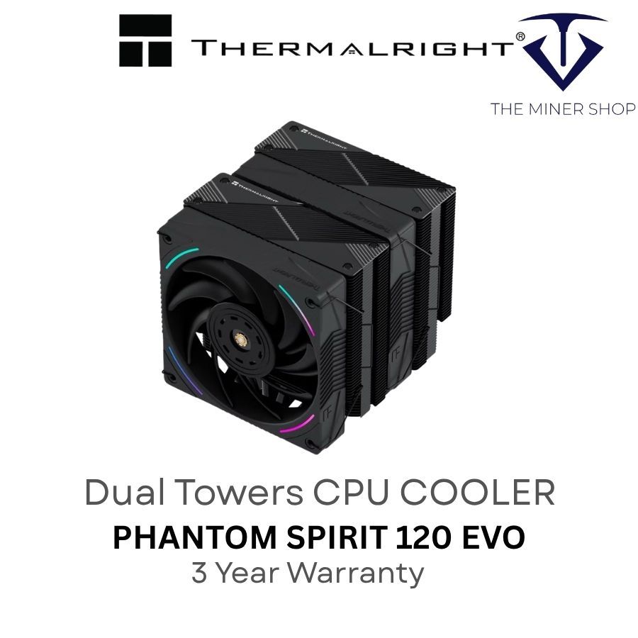 THERMALARIGHT Phantom Spirit 120 Evo Dual Towers CPU Air Cooler TR-PS120-EVO