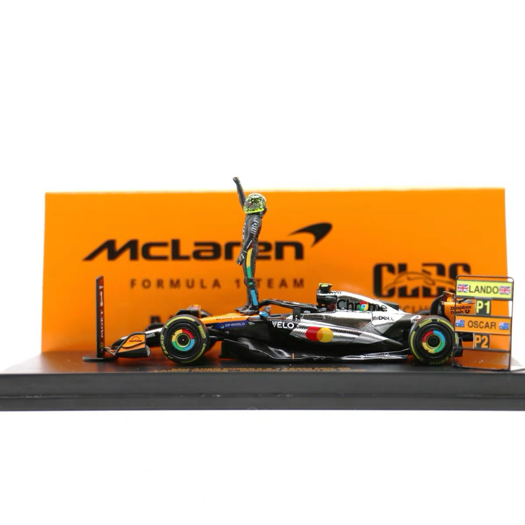 Minichamps X CLDC 2025 F1 McLaren Formula 1 Team MCL39 Lando Norris - Winner GP 2025 (Diecats 1:64)