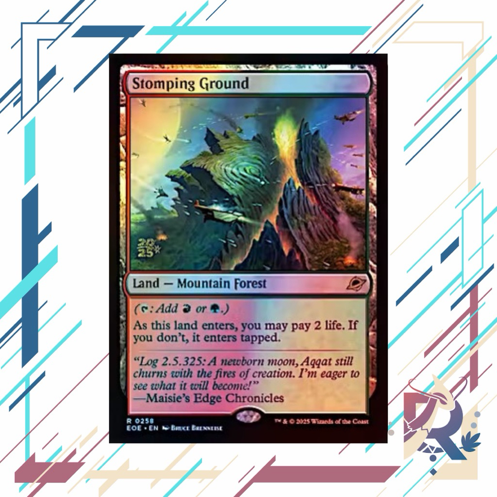 [MTG] Stomping Ground (ฟอยล์ละลายล่วงหน้า) - EOE