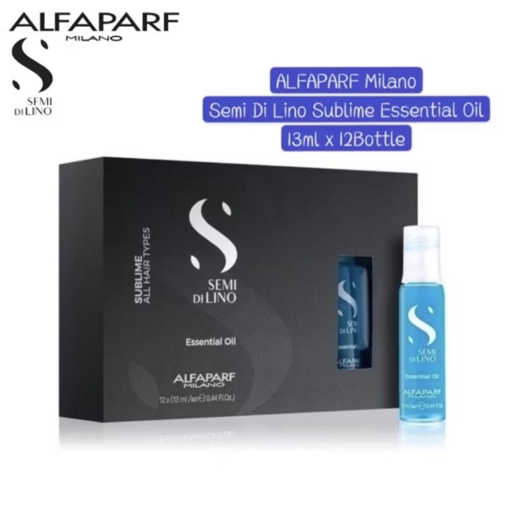 ALFAPARF Semi Di Lino Essential Oil Blue  12 x 13ML