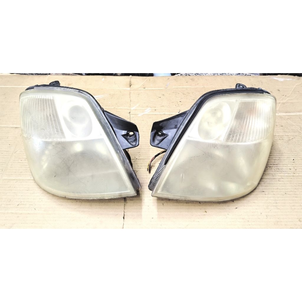 ใช้ kia picanto ไฟหน้า kia picanto lampu basar kia ไฟหน้า โคมไฟหน้า picanto