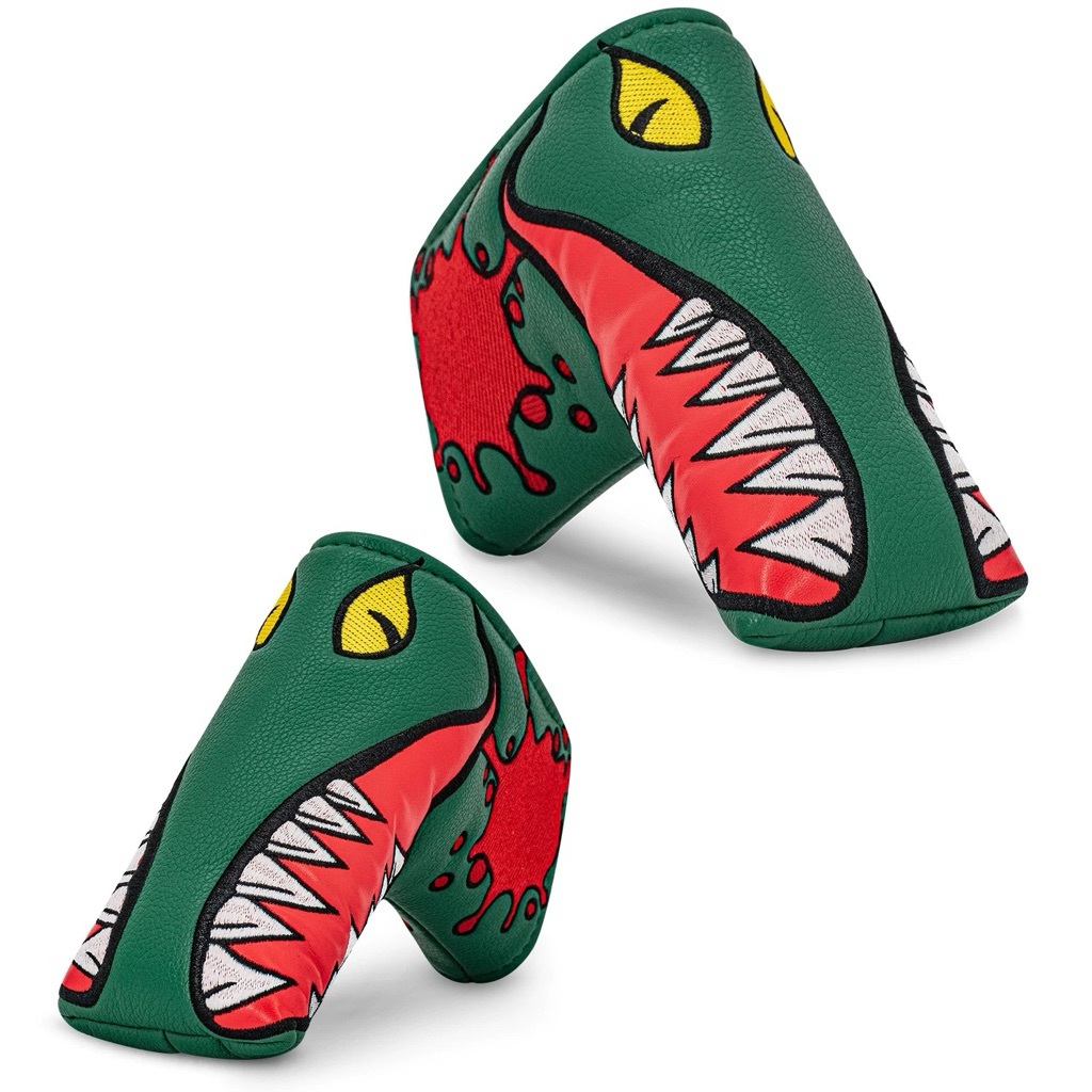 ฝาครอบพัตเตอร์กอล์ฟไดโนเสาร์ - การออกแบบ Dino And Tail, อุปกรณ์เสริมกอล์ฟป้องกันคลับ Odyssey Evnroll