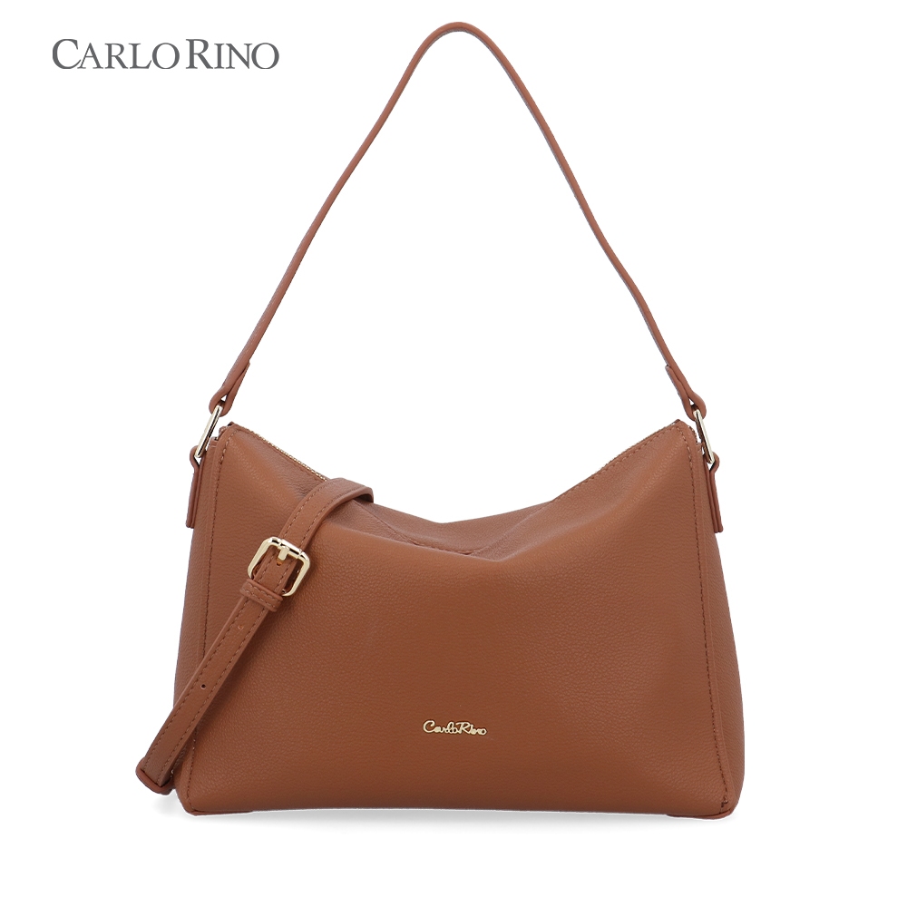 กระเป๋าสะพาย Carlo Rino CR Sora 2-Way - สีน้ําตาล